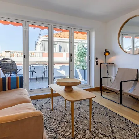 1bdr With Terrace And View By Lovelystay * Lissabon